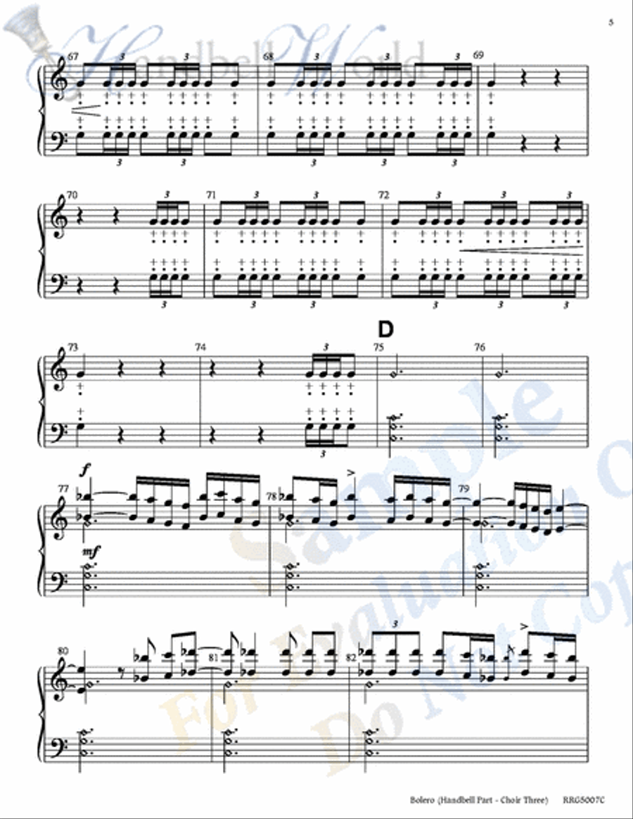 Bolero Bolero 5-Octaves scores gallery preview page 5