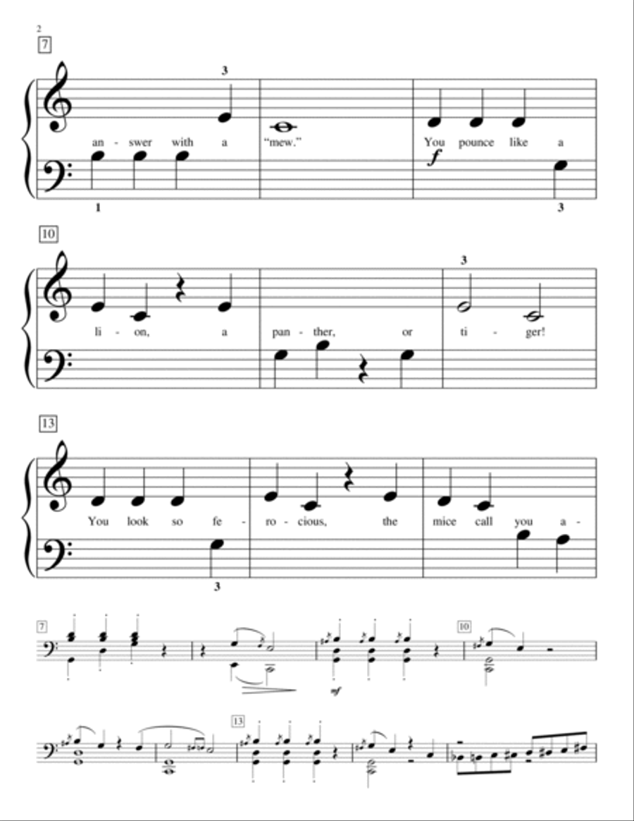 Pretty Kitty Piano Method scores gallery preview page 2