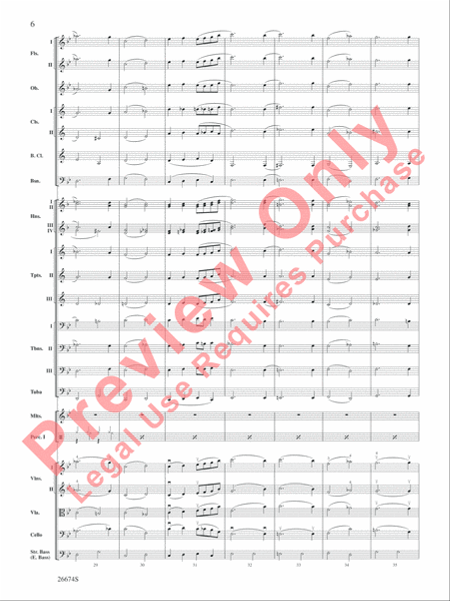 There's Christmas in the Air Full Orchestra scores gallery preview page 7