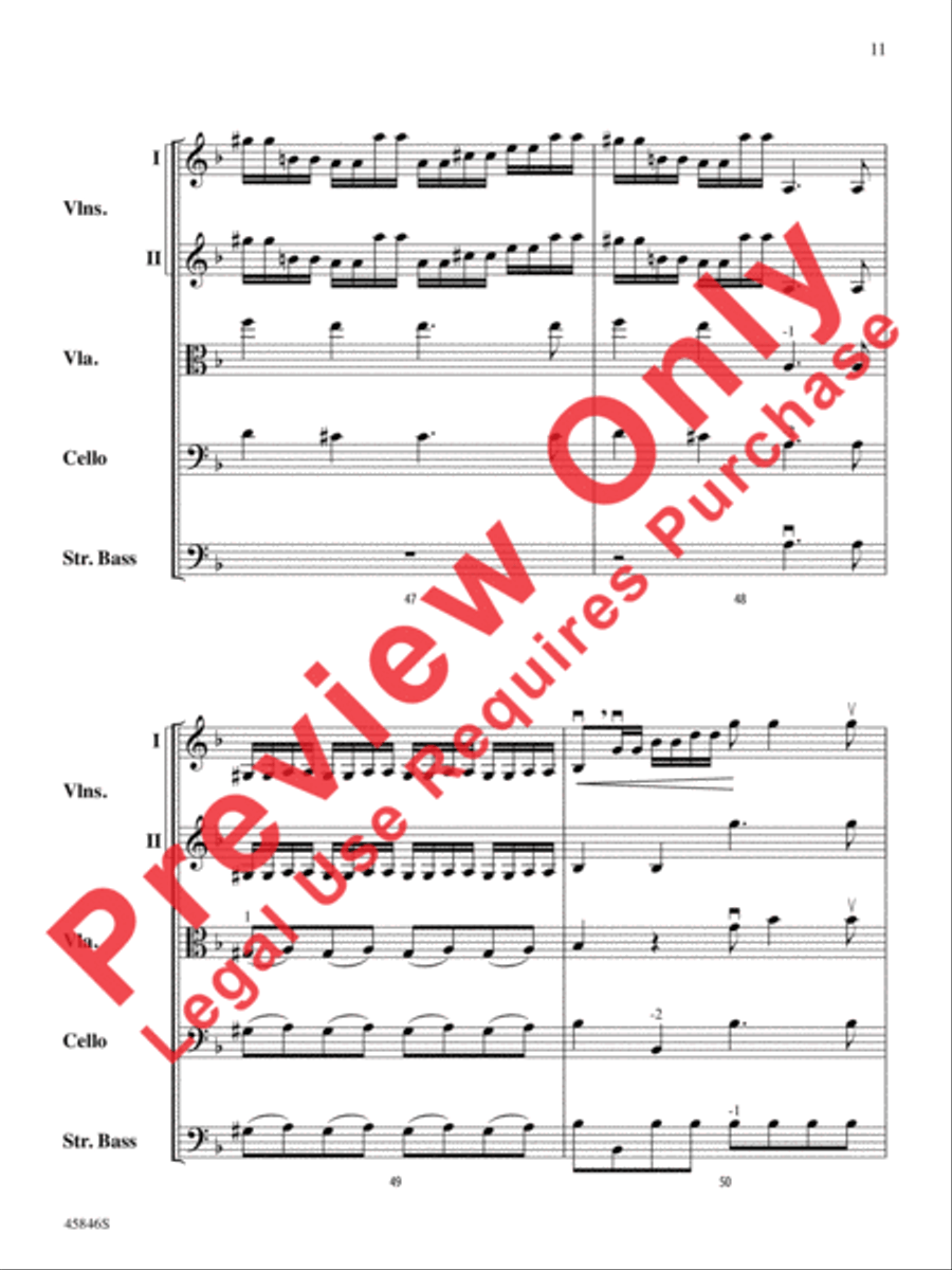 Dies Irae String Orchestra scores gallery preview page 11
