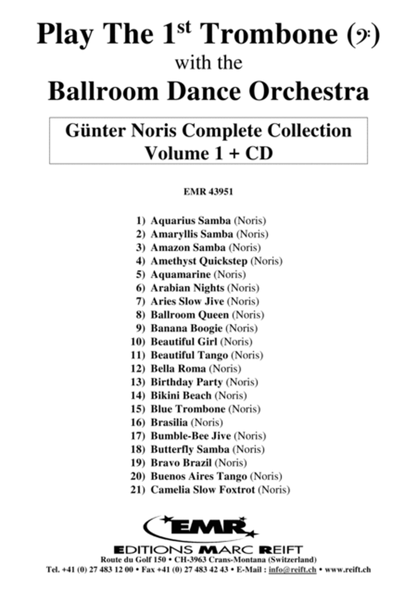 Play The 1st Trombone With The Ballroom Dance Orchestra Vol. 1 image number null
