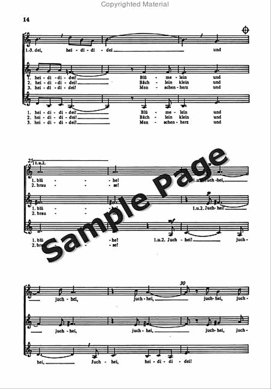 Kleinen Jahreszeiten Ch Score