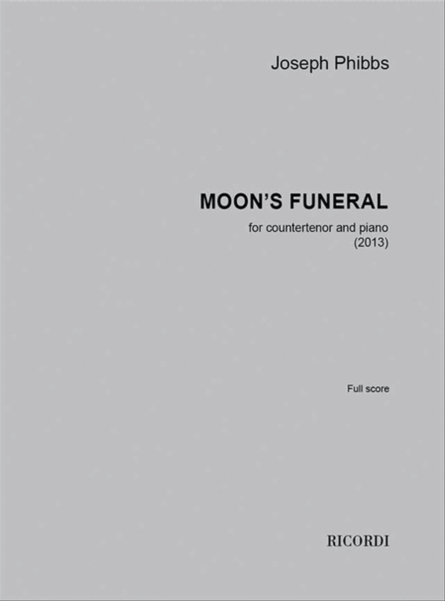 The Moon's Funeral The Moon's Funeral Baritone Horn scores gallery preview page 1