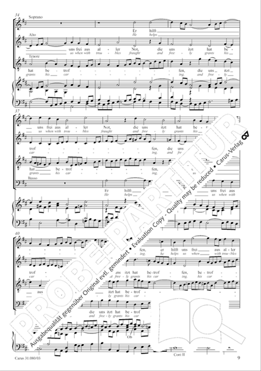A mighty fortress is our God (Ein feste Burg ist unser Gott) A mighty fortress is our God (Ein feste Burg ist unser Gott) 4-Part scores gallery preview page 9