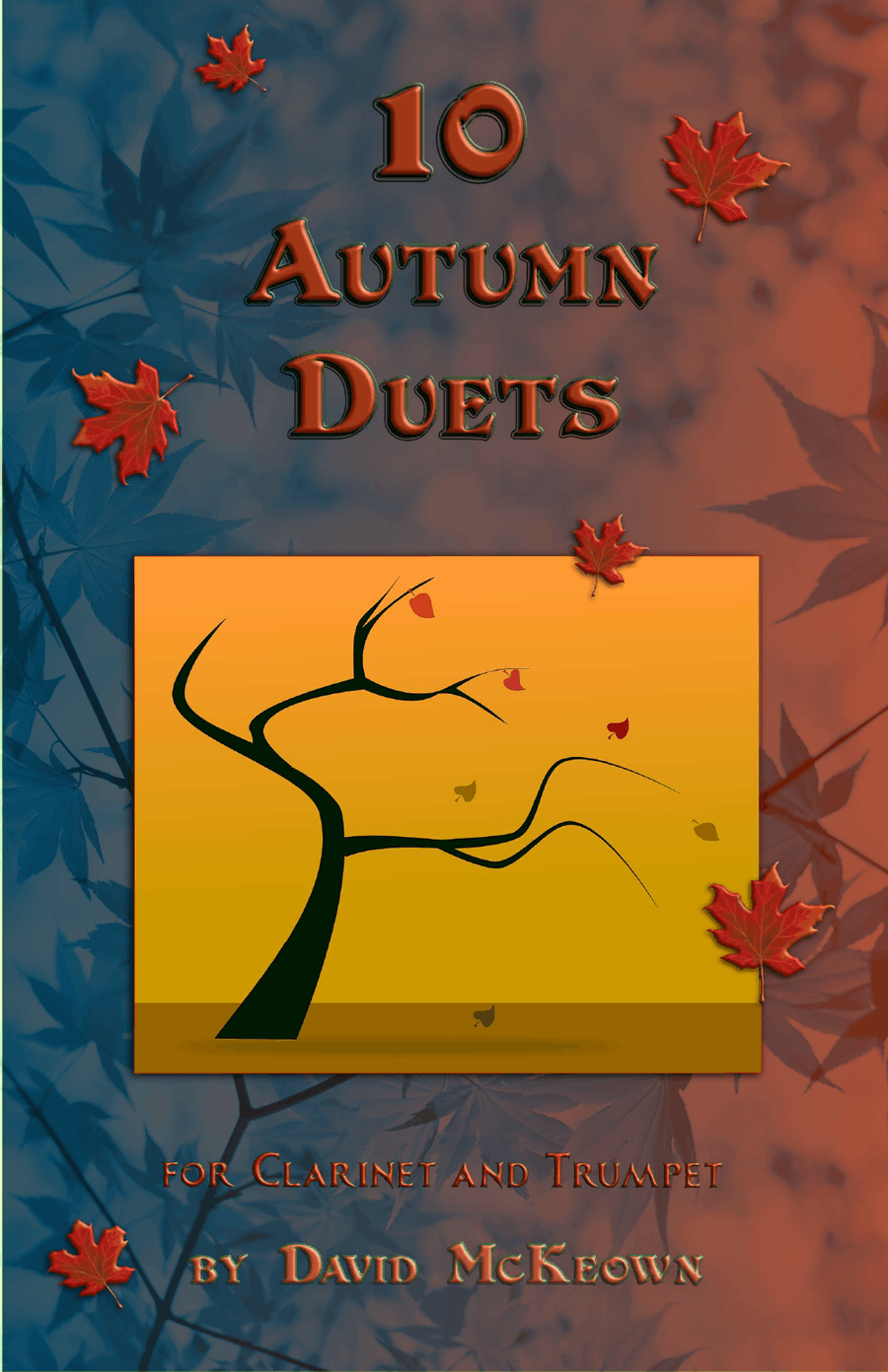 10 Autumn Duets for Clarinet and Trumpet Chamber Music scores gallery preview page 1