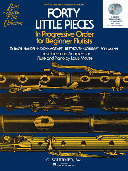 40 Little Pieces in Progressive Order for Beginner Flutists image number null
