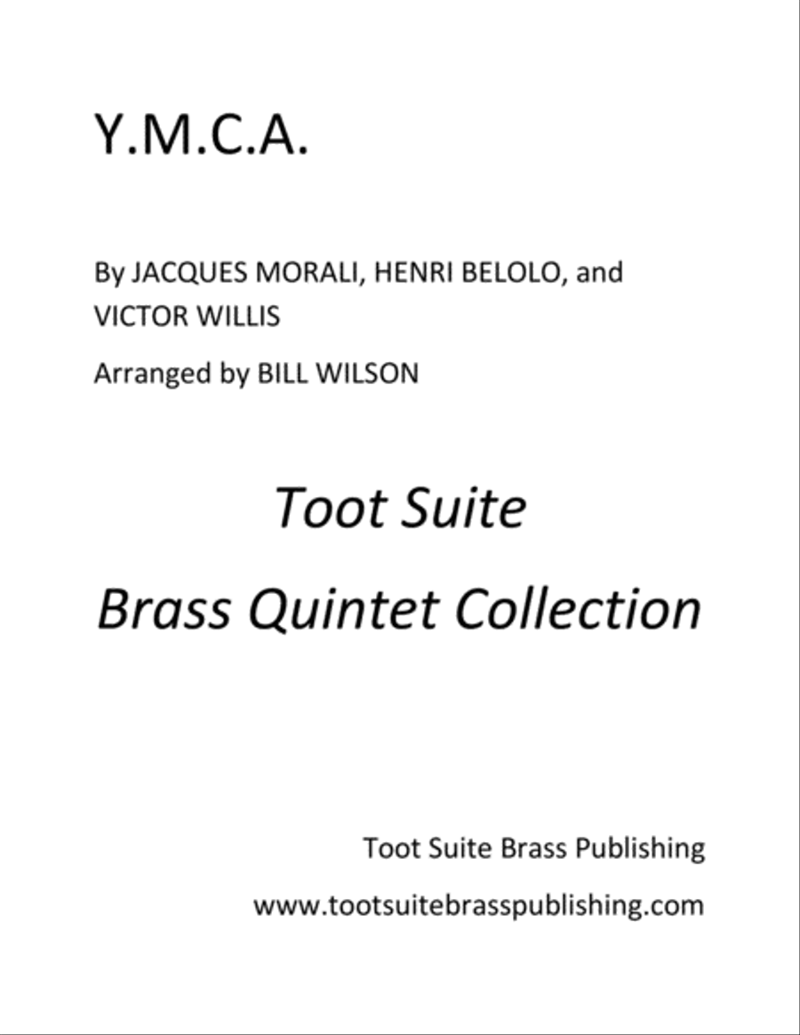 Y.M.C.A. Brass Quintet scores gallery preview page 1