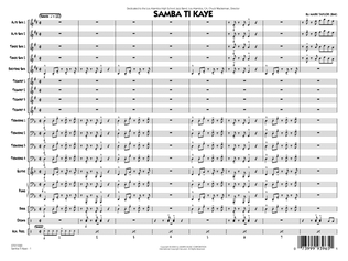 Samba Ti Kaye - Conductor Score (Full Score)