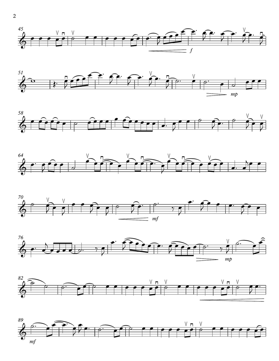 All Of Me Violin Solo scores gallery preview page 2