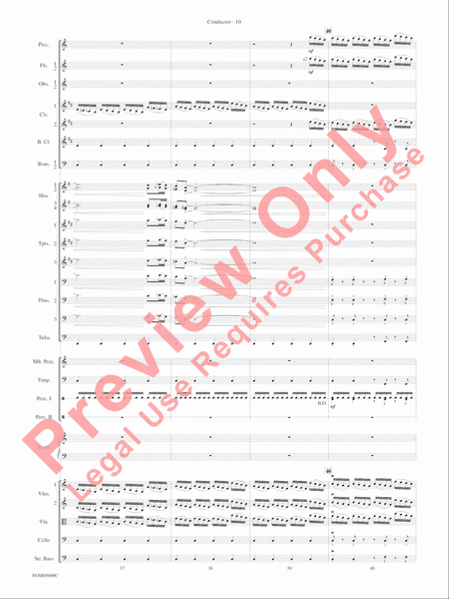 Concert Suite from Star Wars: Episode III Revenge of the Sith Full Orchestra scores gallery preview page 13