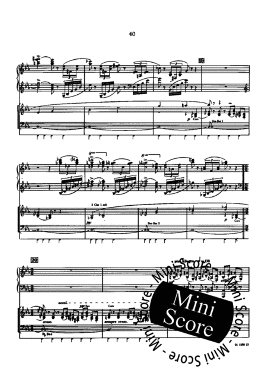 Parade Concerto Concert Band scores gallery preview page 43