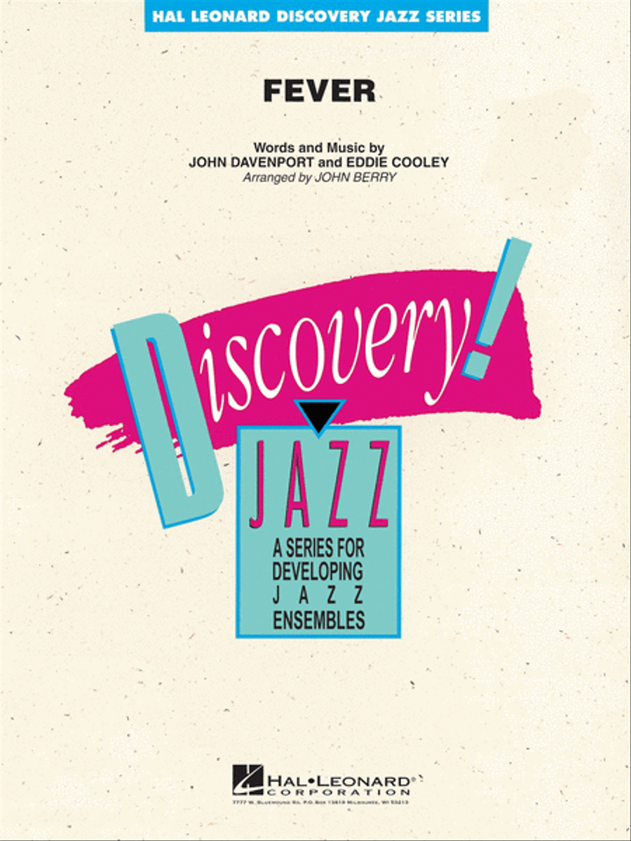 Fever Jazz Ensemble scores gallery preview page 1
