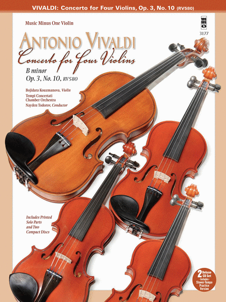 Vivaldi – Concerto for Four Violins in B minor, Op. 3, No. 10, RV580 image number null