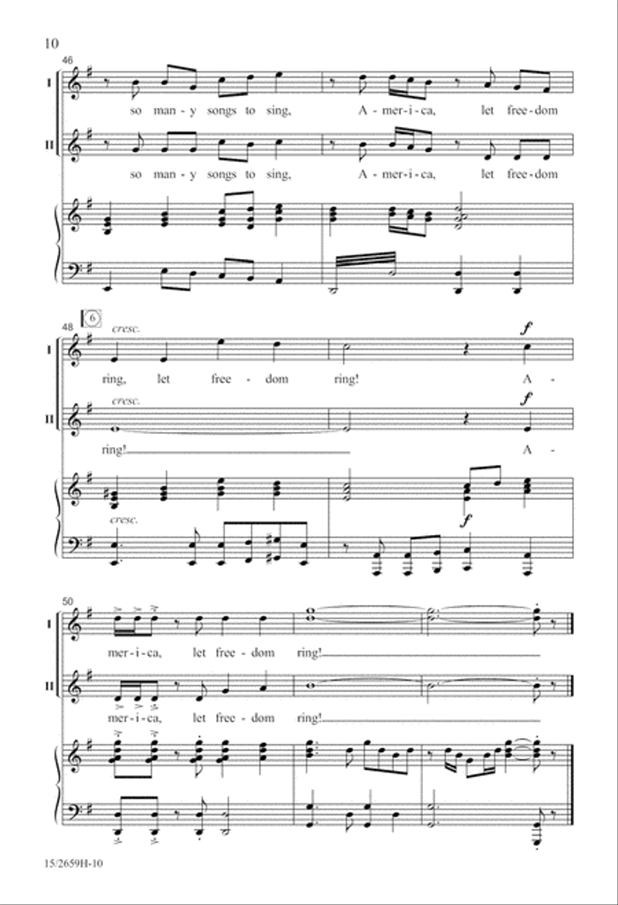 Let Freedom Ring! Let Freedom Ring! 2-Part scores gallery preview page 11