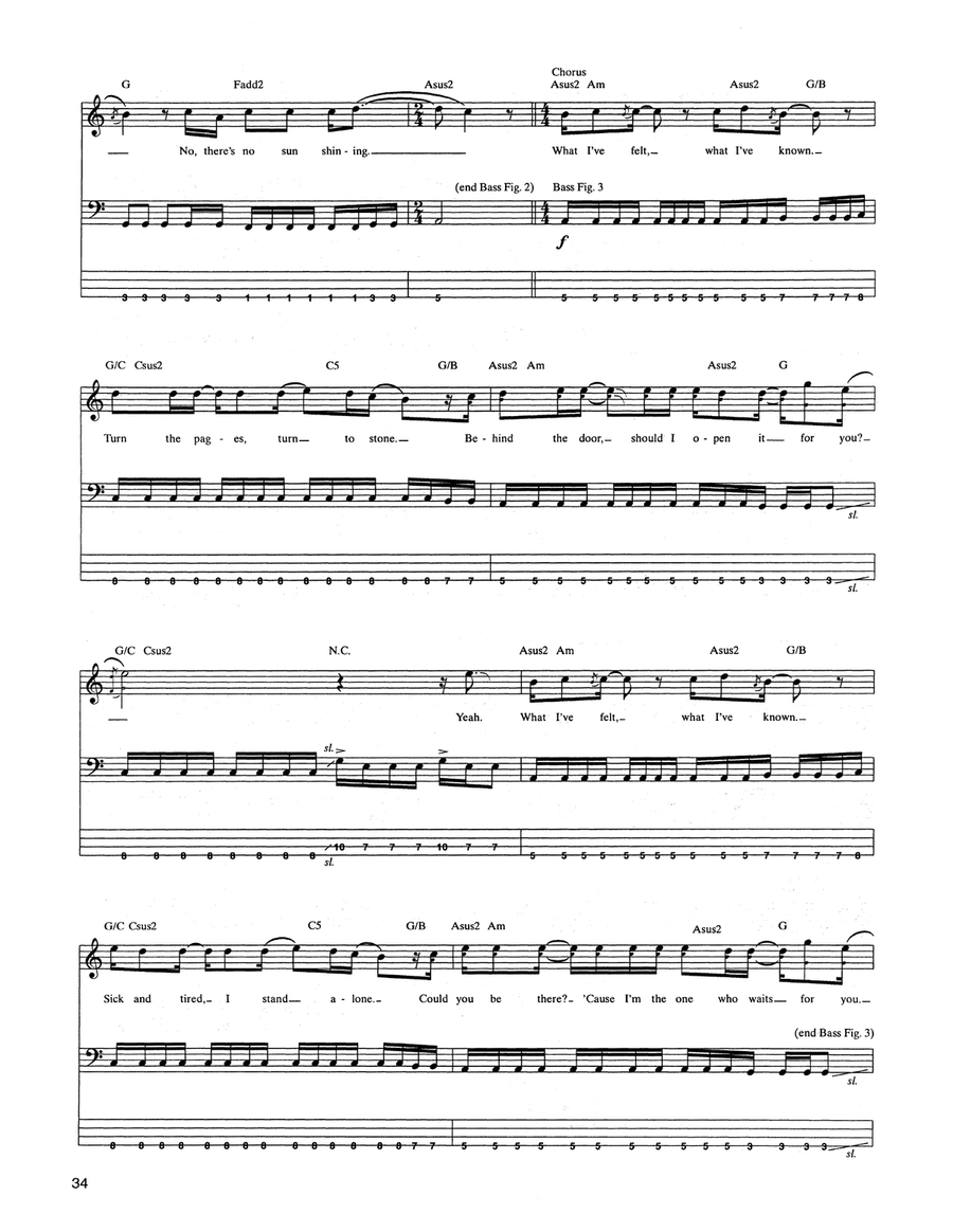 The Unforgiven II Acoustic Guitar scores gallery preview page 3