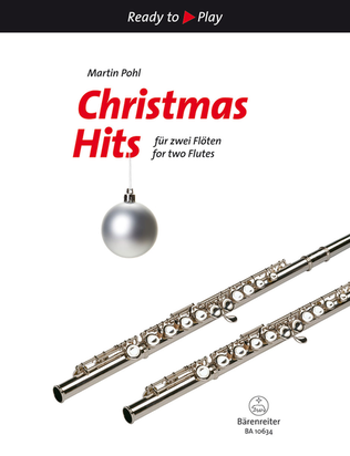 Book cover for Christmas Hits for two Flutes