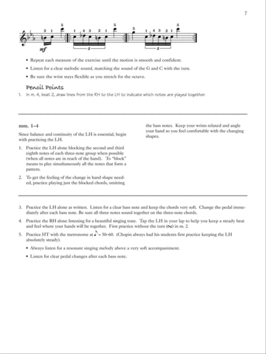 Nocturne in E-flat Major-Artistic Preparation and Performance Small Ensemble scores gallery preview page 2