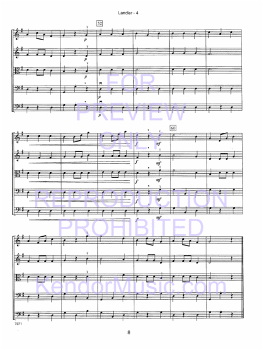 Kendor Concert Favorites , Volume 1 (Score) - with MP3s String Orchestra scores gallery preview page 13
