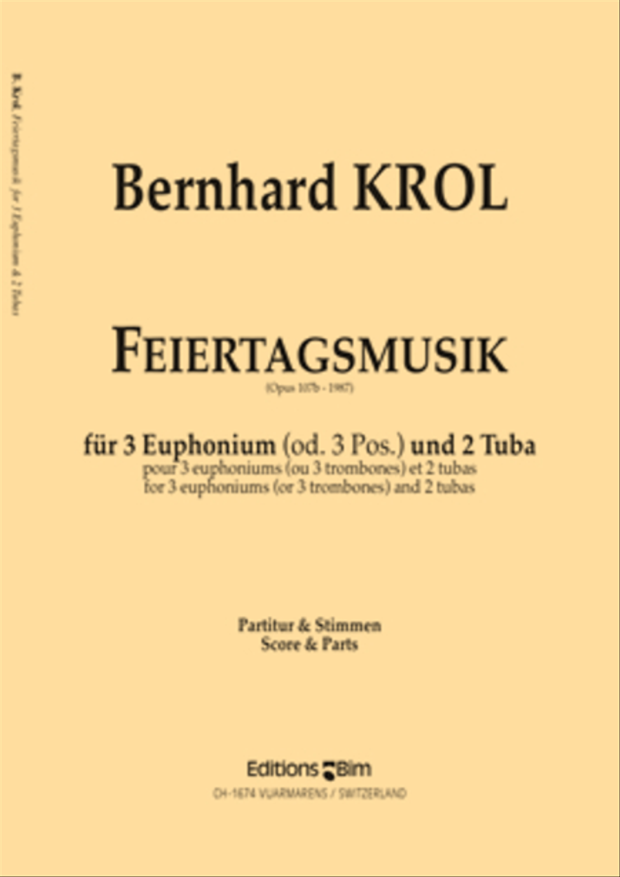 Feiertagsmusik Feiertagsmusik Trombone Trio scores gallery preview page 1