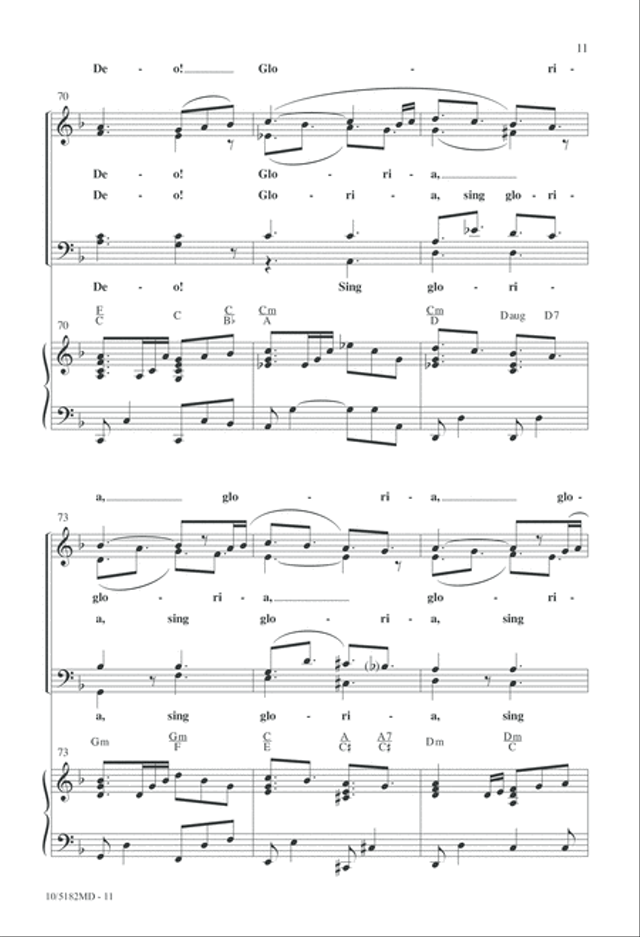 Jesus, Prince of Peace 4-Part scores gallery preview page 11