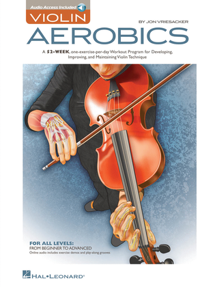 Book cover for Violin Aerobics