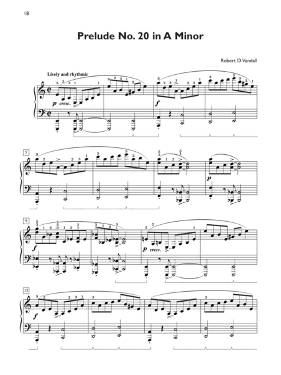 Preludes, Volume 3 Piano Solo scores gallery preview page 4