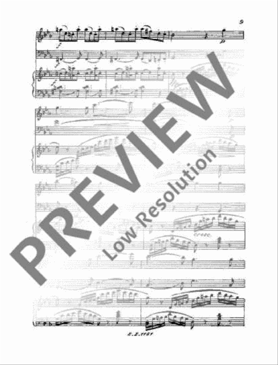 Piano Trio C minor Piano Trio C minor Piano Trio scores gallery preview page 12