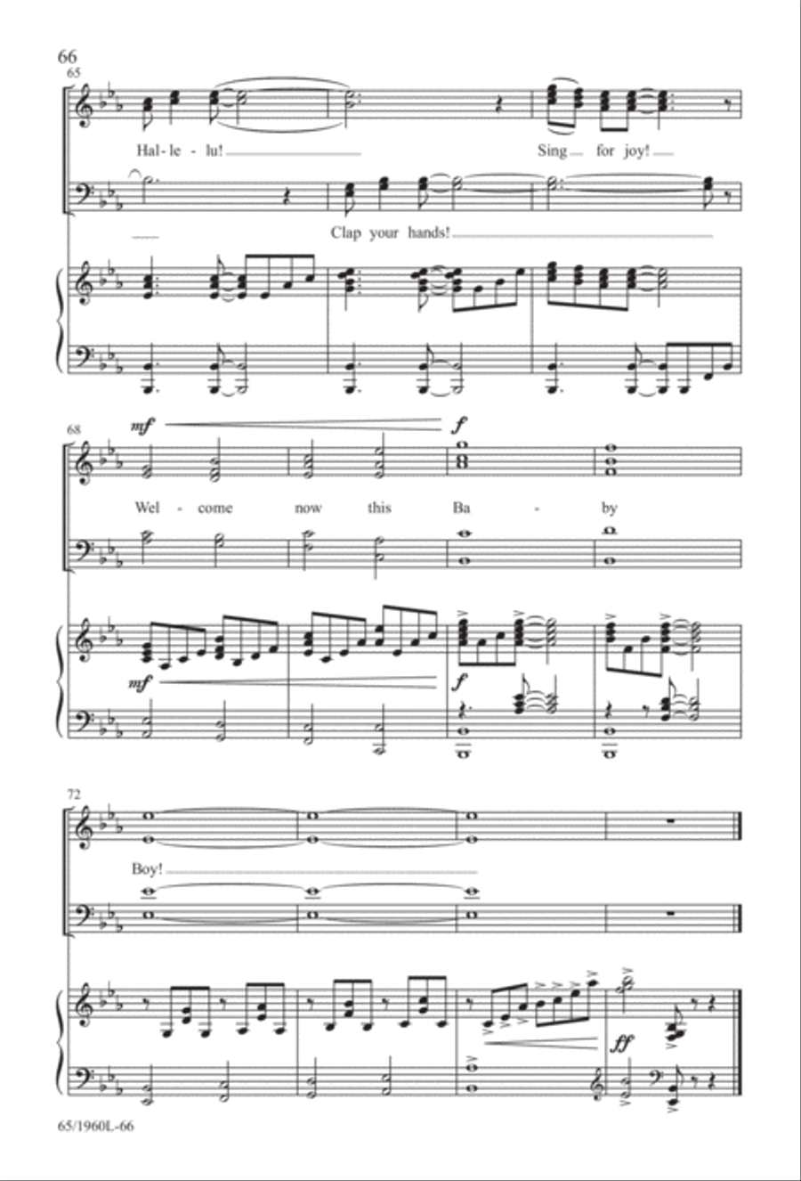 A New Birth...A New Beginning 4-Part scores gallery preview page 67