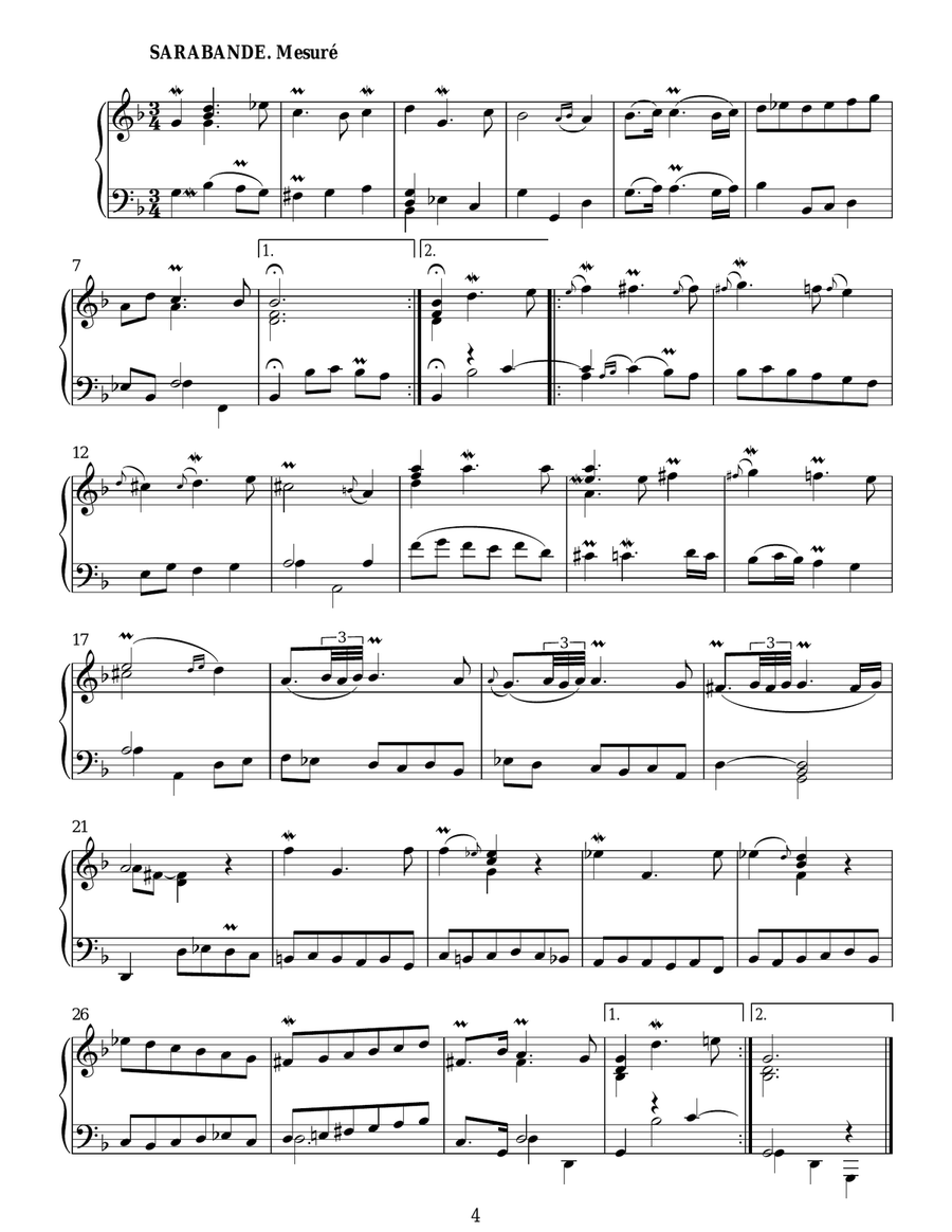 Premier Concert (Concerts Royaux) Piano Solo scores gallery preview page 4