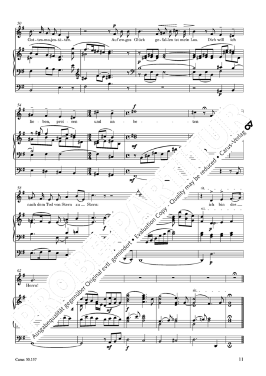 Sechs religiose Gesange op. 157 Score scores gallery preview page 12