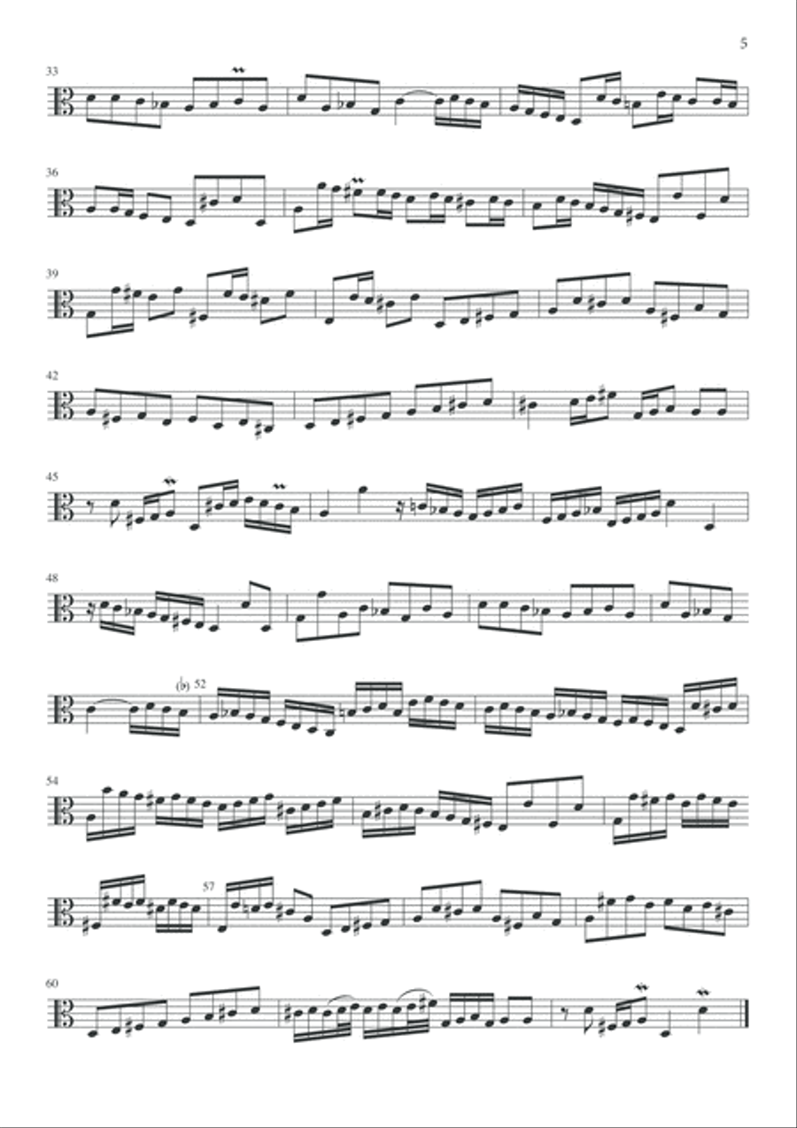 French Duos, Volume 2, viola part String Duet scores gallery preview page 5