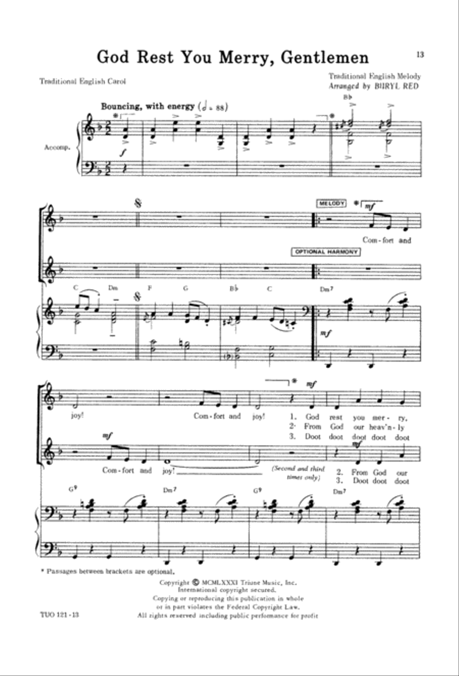 Christmasing 2-Part scores gallery preview page 15