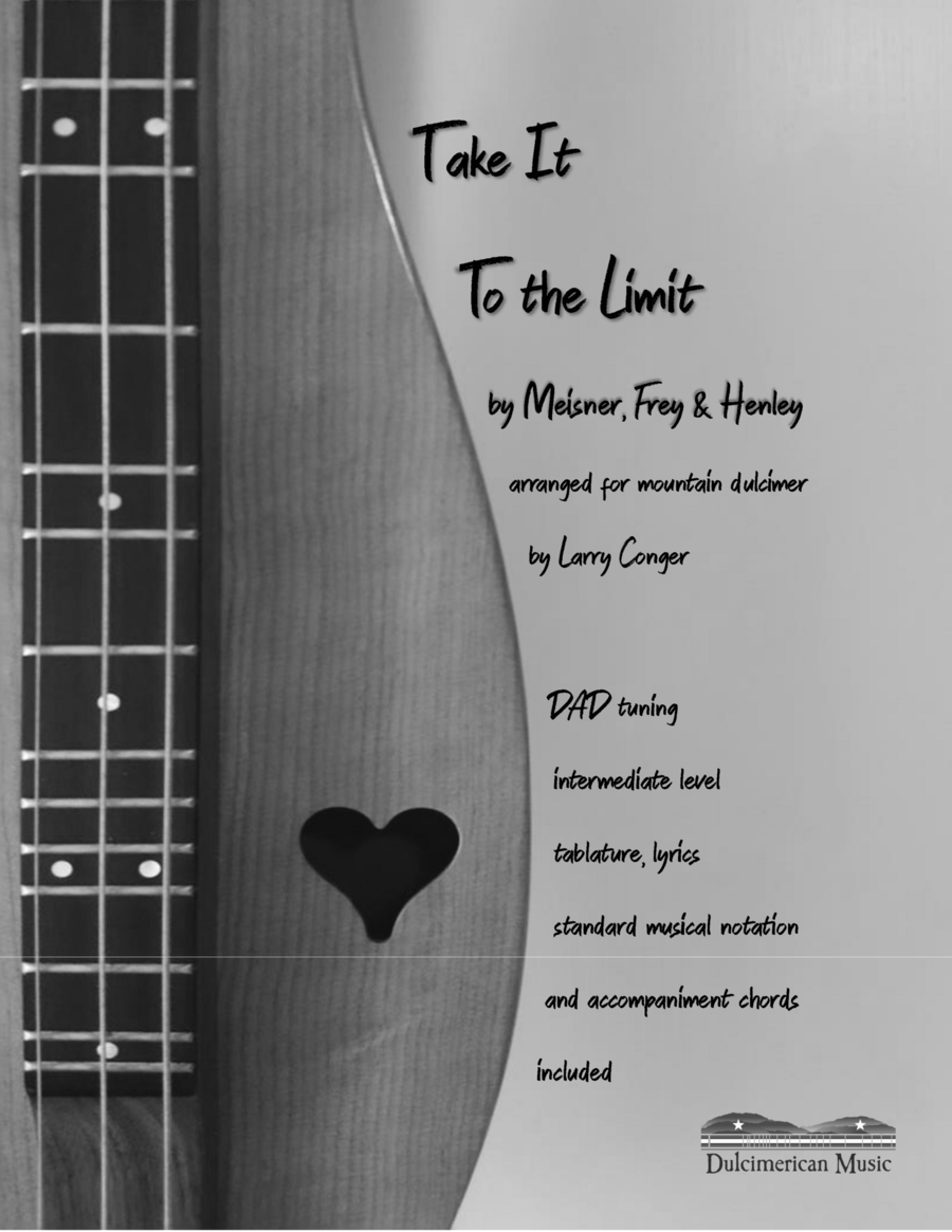 Take It To The Limit Dulcimer scores gallery preview page 1