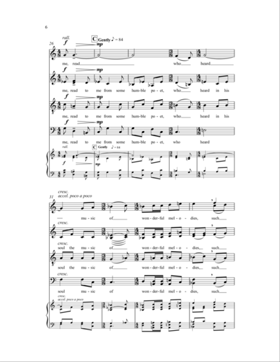 The Day Is Done The Day Is Done 4-Part scores gallery preview page 9