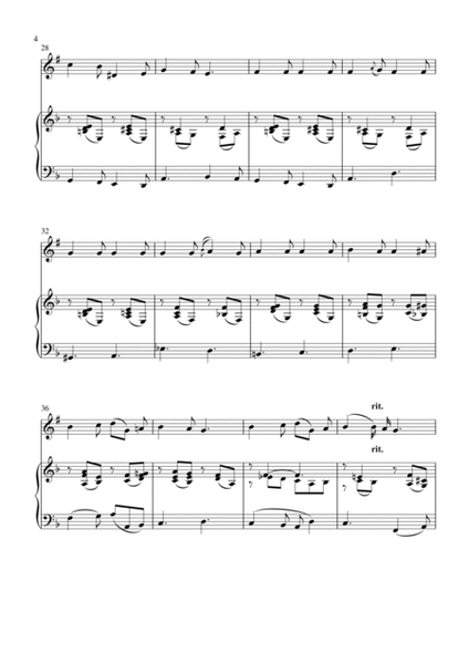 Alessandro Scarlatti - O cessate di piagarmi (Piano and Tenor Sax) image number null
