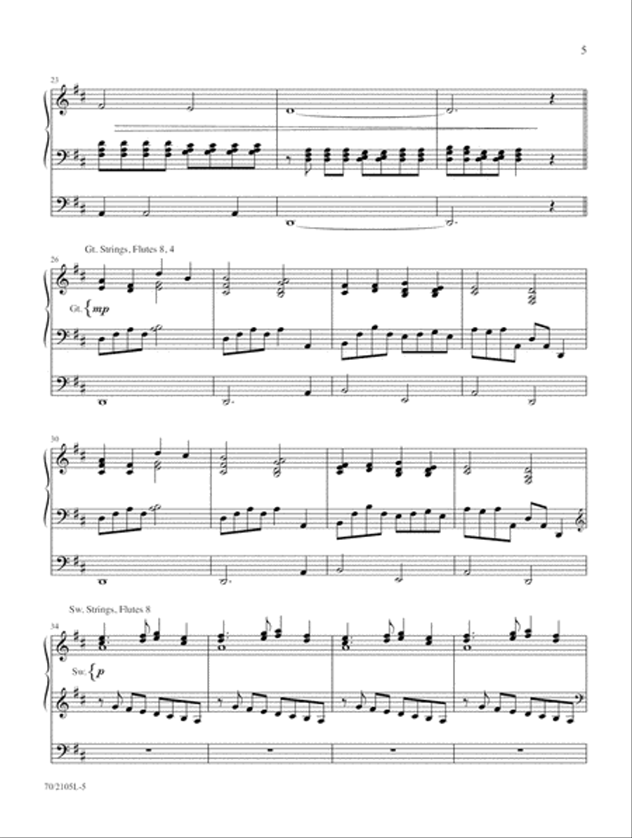 When Christ Was Born When Christ Was Born Organ scores gallery preview page 5
