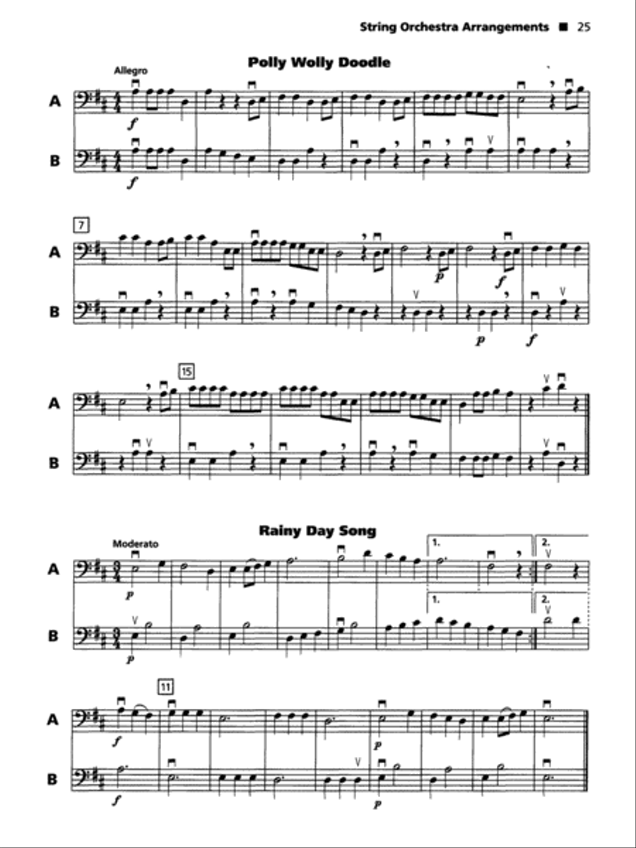 Strictly Strings, Book 1 Chamber Orchestra scores gallery preview page 2