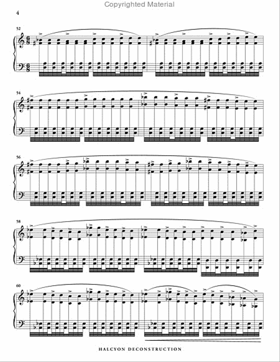 Halcyon Deconstruction Marimba scores gallery preview page 5