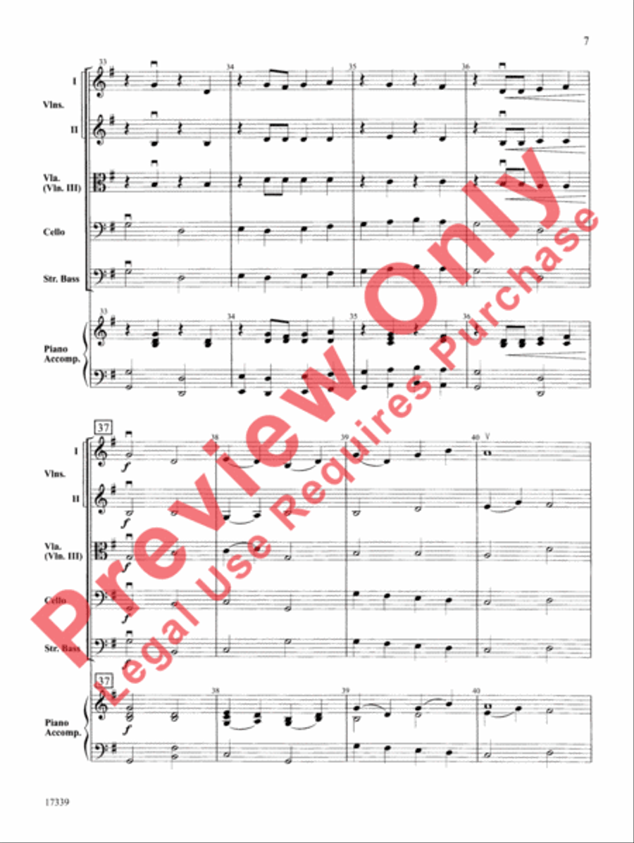 Do-Si-Do String Orchestra scores gallery preview page 8