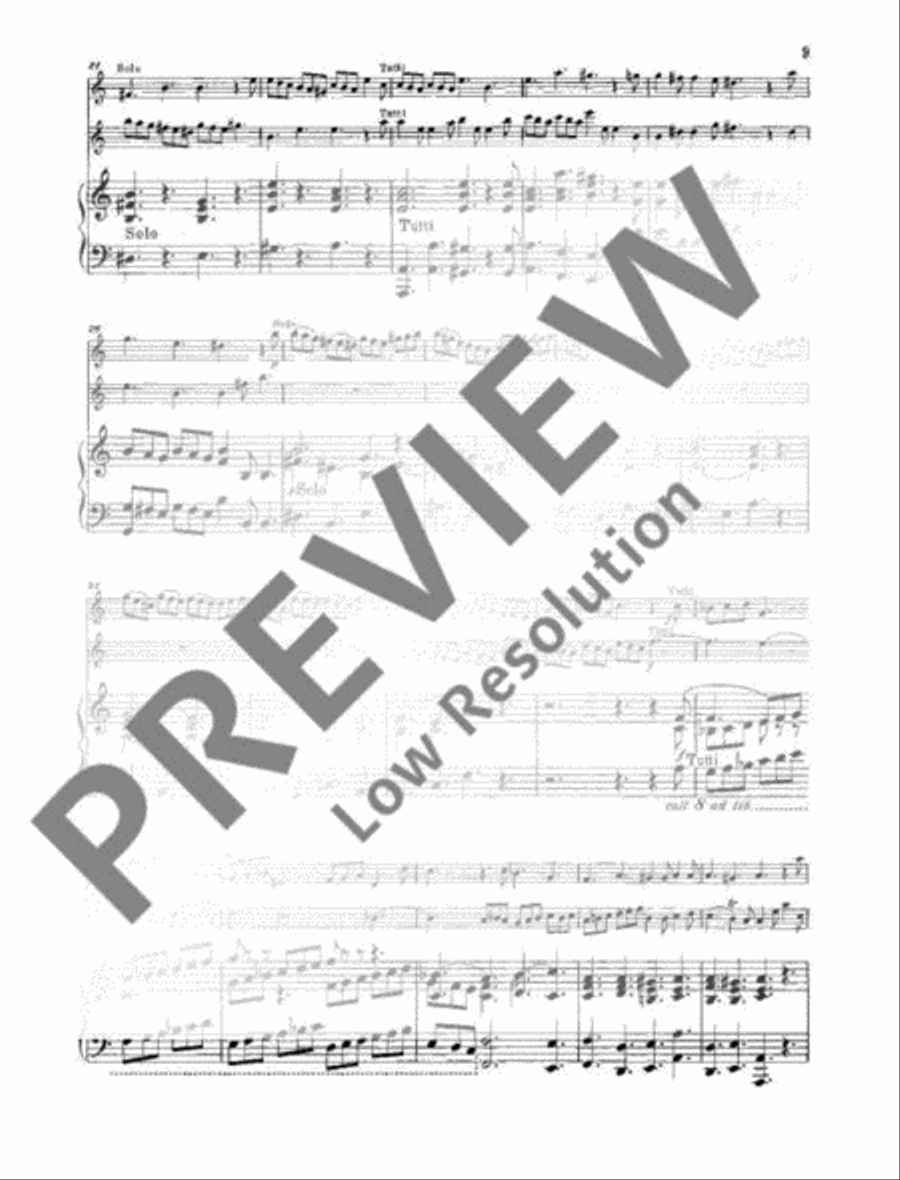 Concerto Violin scores gallery preview page 10