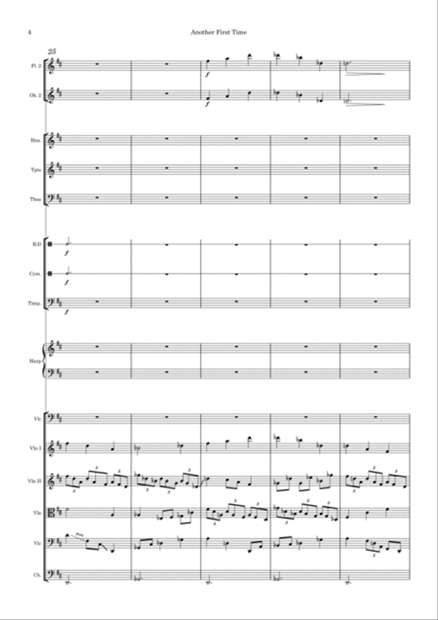 Another First Time Full Orchestra scores gallery preview page 4