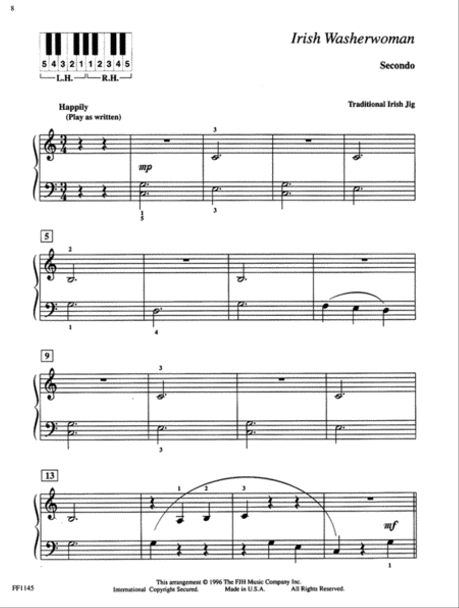 Piano for Two, Book 1 Small Ensemble scores gallery preview page 3