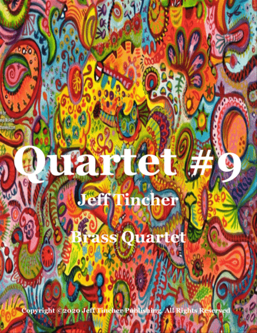 Quartet #9 Brass Ensemble scores gallery preview page 1