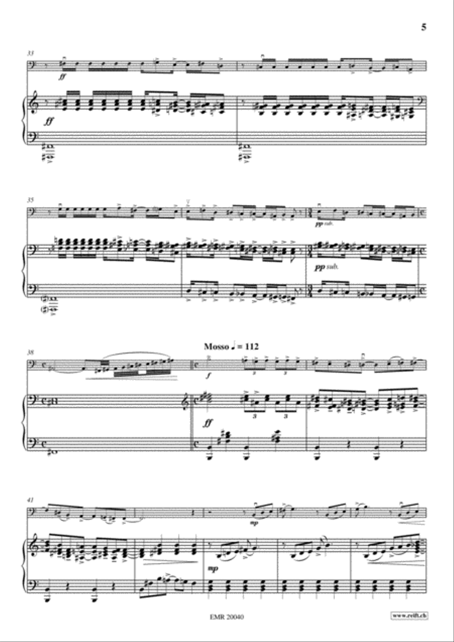 Rhapsody In Blue Double Bass scores gallery preview page 5