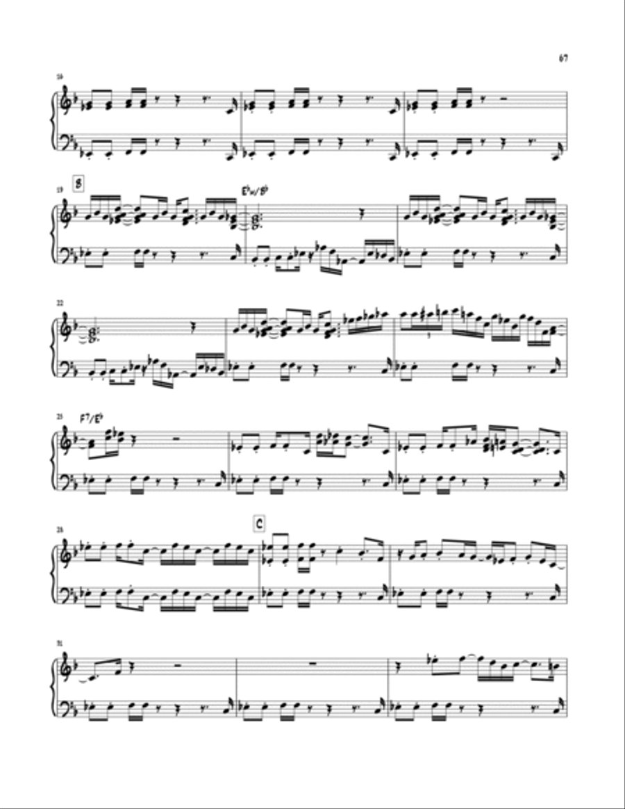 Obliquely Speaking Piano scores gallery preview page 2