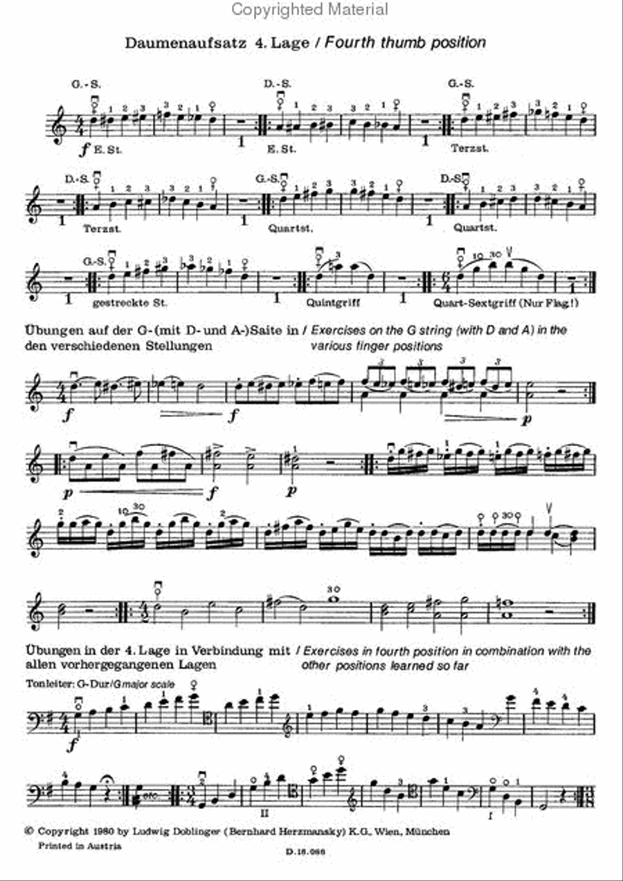 Mein Musizieren auf dem Kontrabass Heft 5 Double Bass scores gallery preview page 2