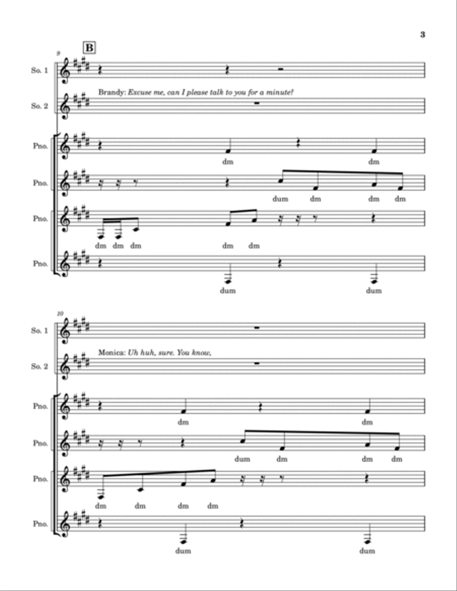 The Boy Is Mine The Boy Is Mine SSAA scores gallery preview page 3