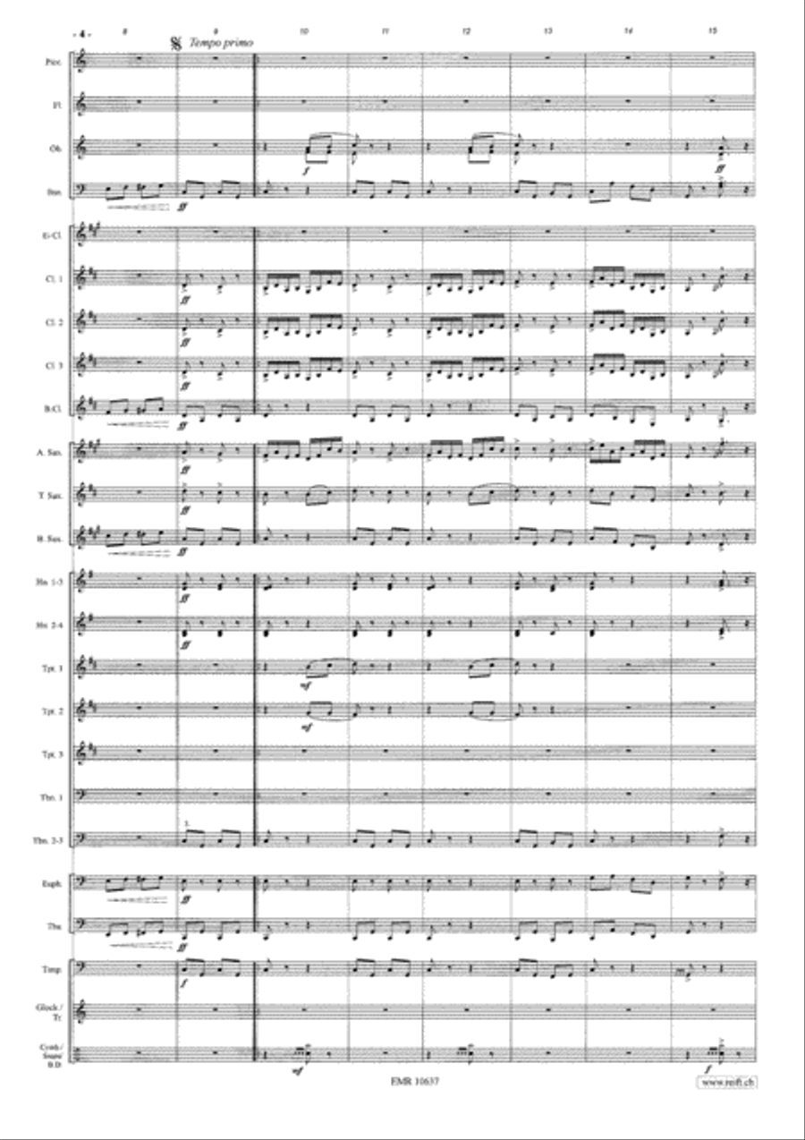 Brassed Off Concert Band scores gallery preview page 5