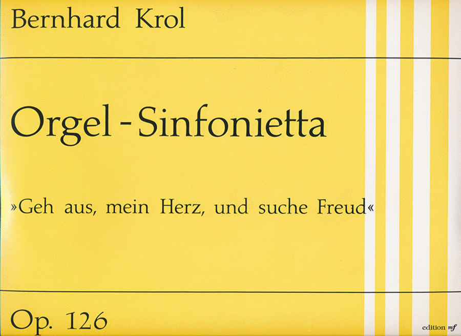 Orgel-Sinfonietta op. 126 