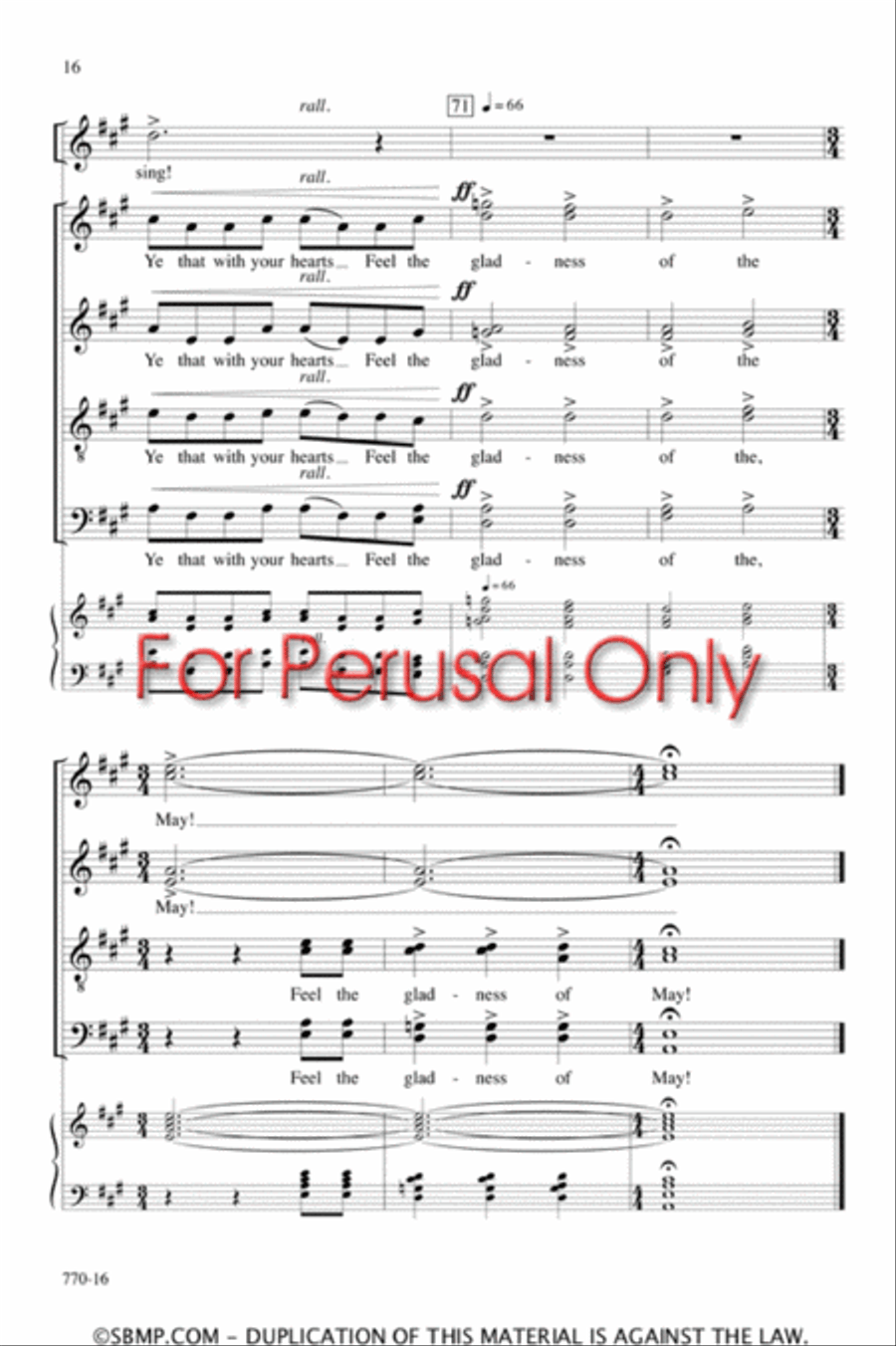 There was a time - SATB divisi Octavo Divisi scores gallery preview page 15